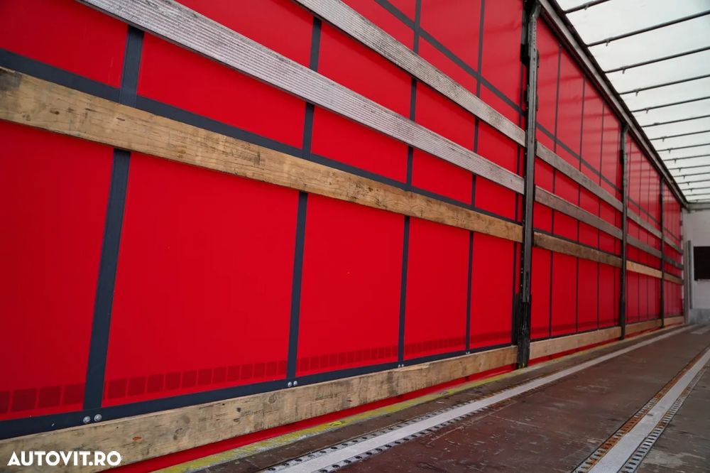 Schmitz Cargobull CORTINĂ / JOLODA / REMORCA RODA / VARIOS / 385/55 R22.5 / ACOPERIȘ CULISANT - 17