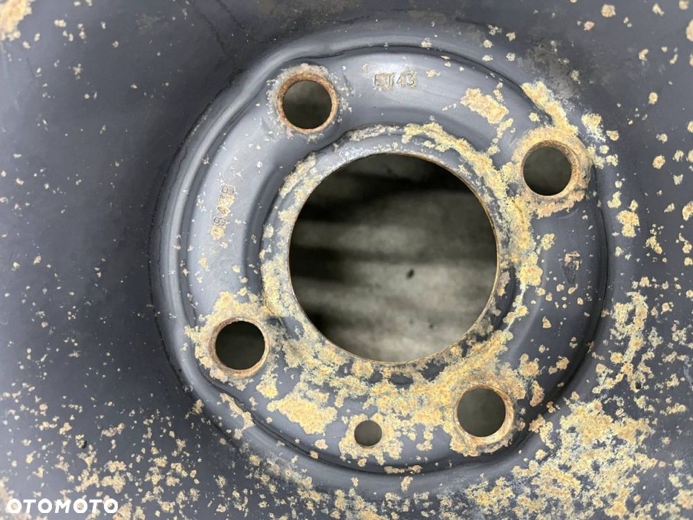 Felgi stalowe Renault Clio Megane Scenic Thalia r15 cali 6jx15 ET43 4x100 jedna felga stalowa - 7