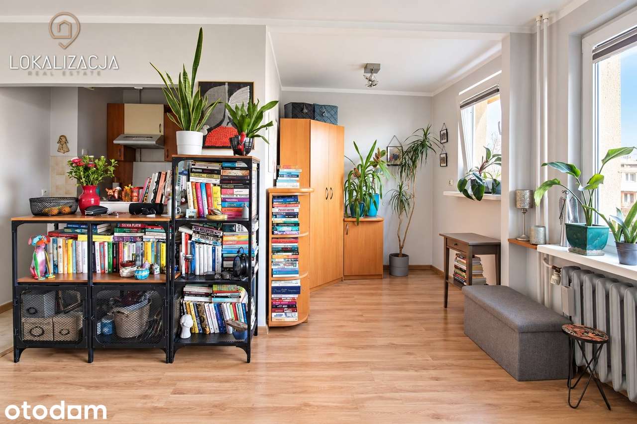 Studio 30m2 na Krowodrzej z panoramą na miasto.