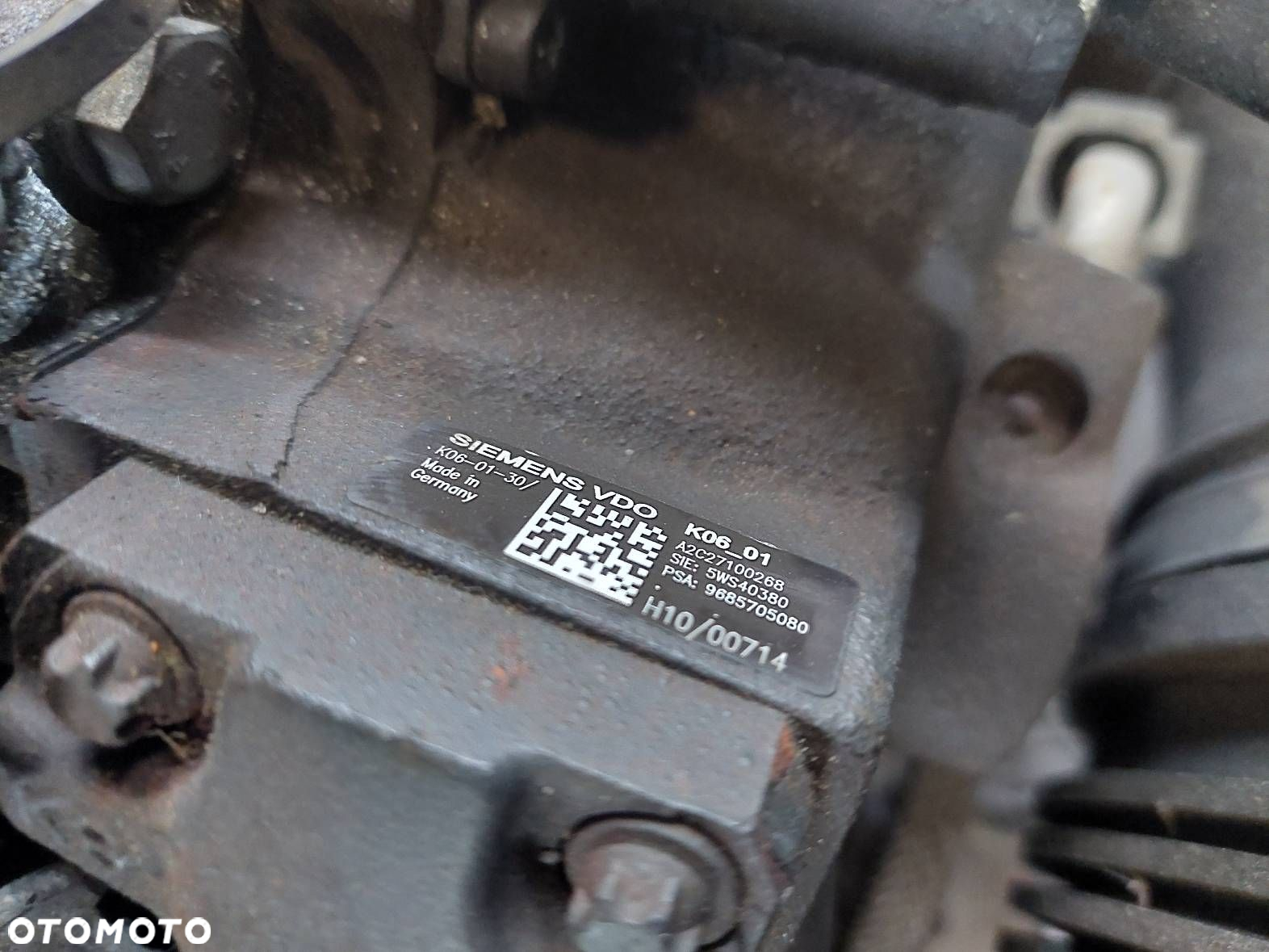 SILNIK DIESEL + POMPA WTRYSKI TURBO MONDEO MK4 2.0 TDCI D4204T QXBA - 11