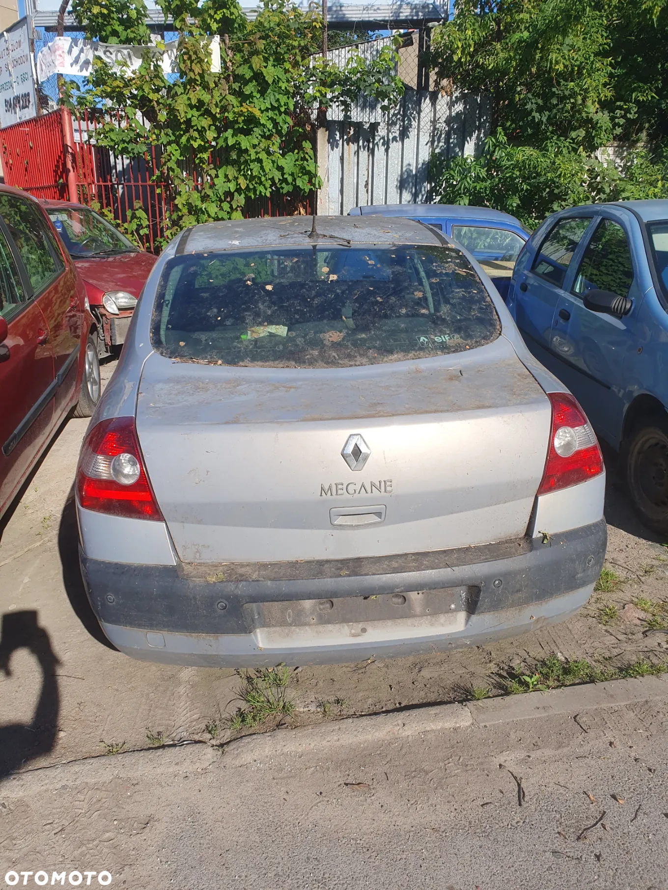 Megane 2 1.6 lakier TEA19 benzyna na części zderzak drzwi szyba prawa lewa błotnik maska tył przód silnik skrzynia biegów półoś zawieszenie - 4