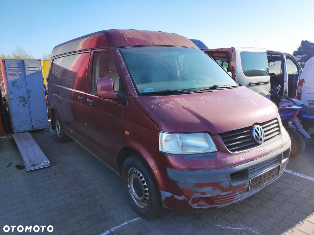 VW Transporter T5 2.5 TDI AXD Skrzynia GWB GWC HRU HRV JFS JFT JFS KCQ KCR KPE Maska Błotnik Drzwi Zderzak - 1