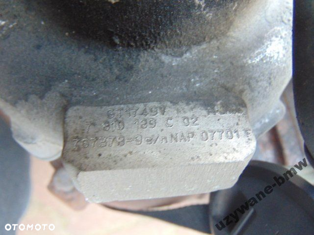 BMW 2.0d turbina TURBOsprężark N47 7810189 GT1749V - 5