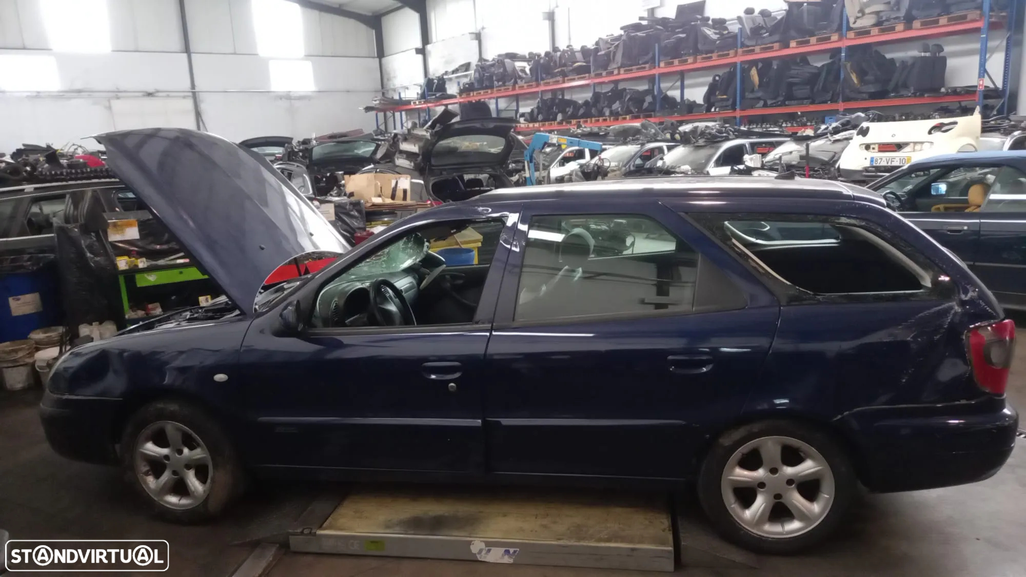 Eixo traseiro Citroen Xsara Break 1.4 HDI de 2006 8HZ - 2