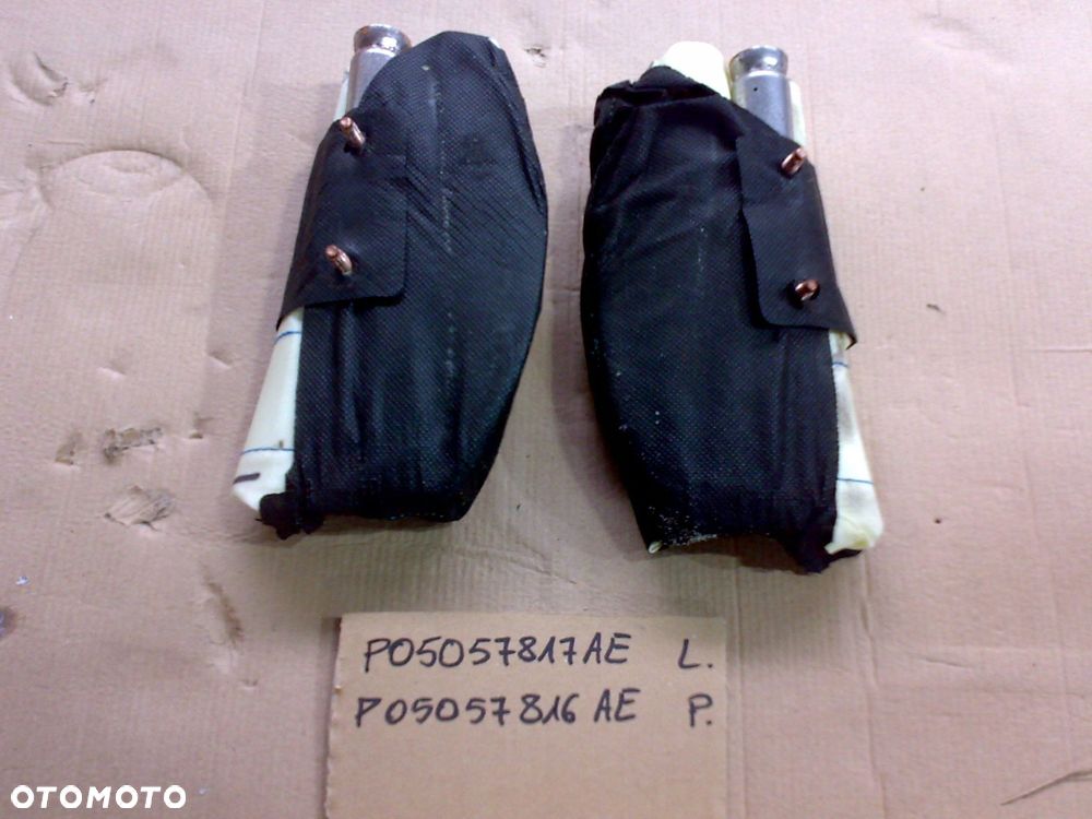 fiat 500e 500 usa abarth 13-19 poduszka boczna w fotel prawa lewa - 2