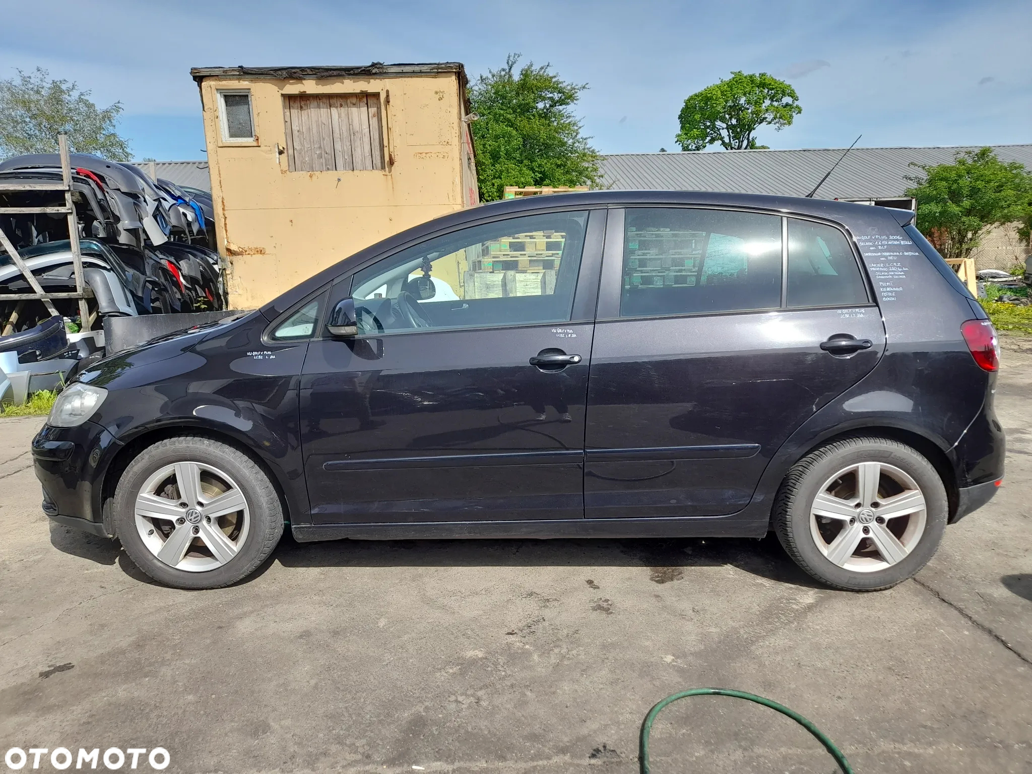 VW GOLF V PLUS KOMPLET BOCZKÓW DRZWI BOCZKI BOCZEK TAPICERKA - 23
