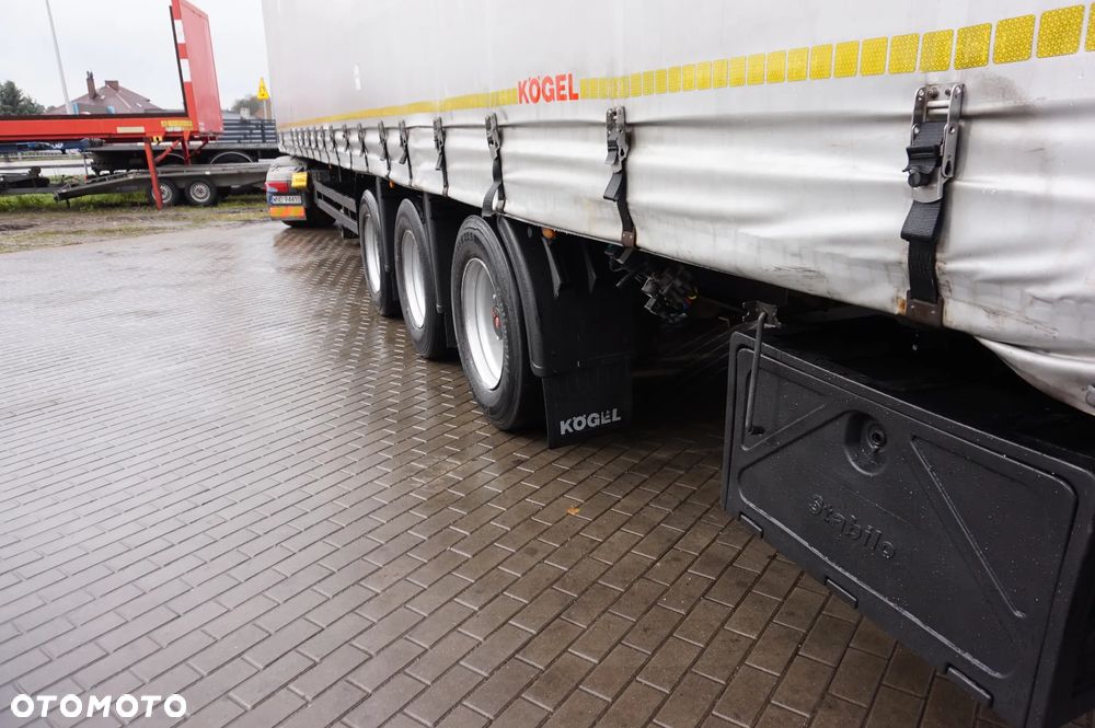 Kögel S24 VARIOS PÓŁMEGA Naczepa Ciężąrowa, Osie Saf – Bęben, Podnoszona Oś, 2016 rok - 17