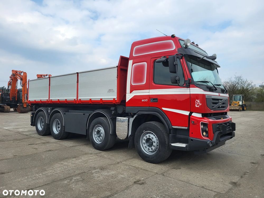 Volvo FMX 500 8x4 3-str Wywrotka Bordmatic hydroburta - 4
