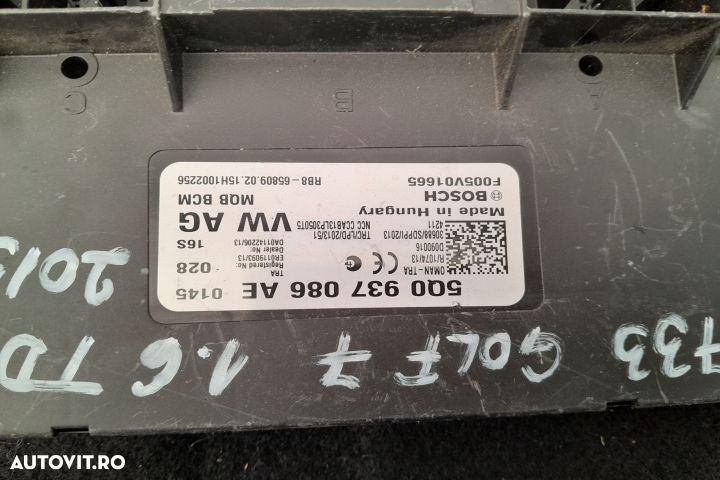 Calculator confort 5Q0937086AE Volkswagen VW Golf 7 [2012 - 2017] Var - 3