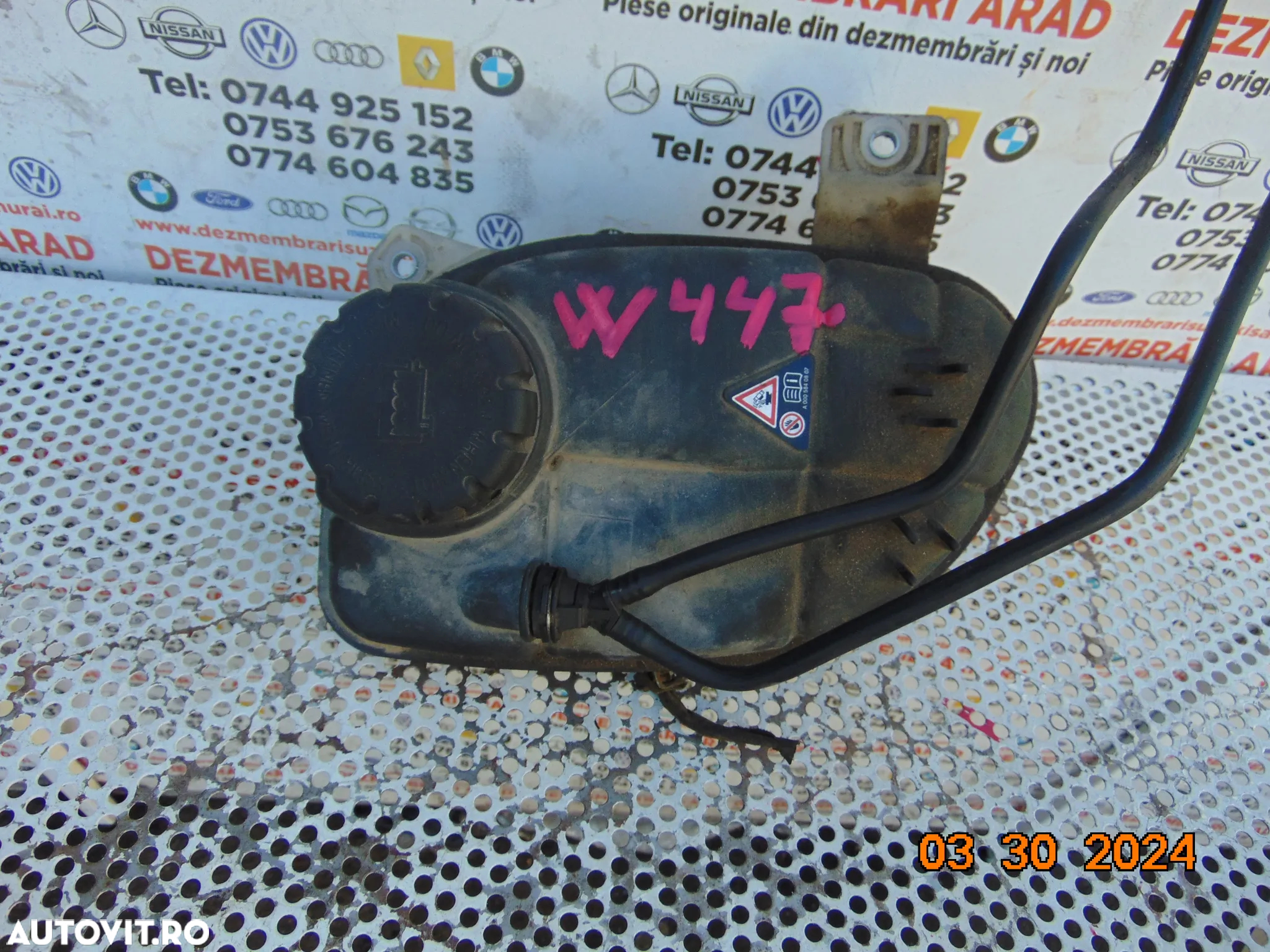 Vas expansiune Mercedes vito w447 vas apa antigel viano v class - 2