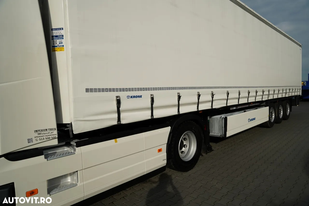 Volvo FH 500 / XXL / 2024 / I-PARK COOL / PIELE / I-SHIFT + PREȚĂ KRONE / 2024 / COȘ PENTRU PALEȚI / 2 AXE RIDICATIVE / PUȚIN FOLOSIT / IMPORTAT - 7