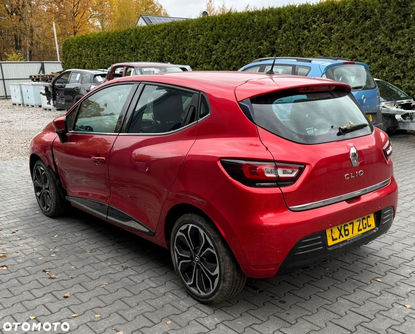 RENAULT CLIO IV DRZWI PRAWE TYTŁ KOMPLETNE KOLOR TENNP - 4