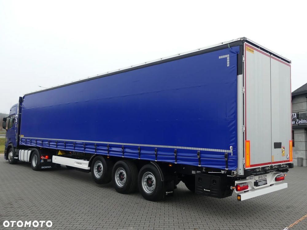 Scania R450 + WIELTON FIRANKA / ZESTAW STANDARD / AUTOMAT / - 5