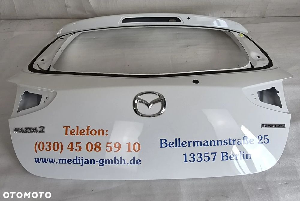 KLAPA BAGAŻNIKA MAZDA 2 III DJ DEMIO IV SKYACTIVE G 2014-2021 - 5