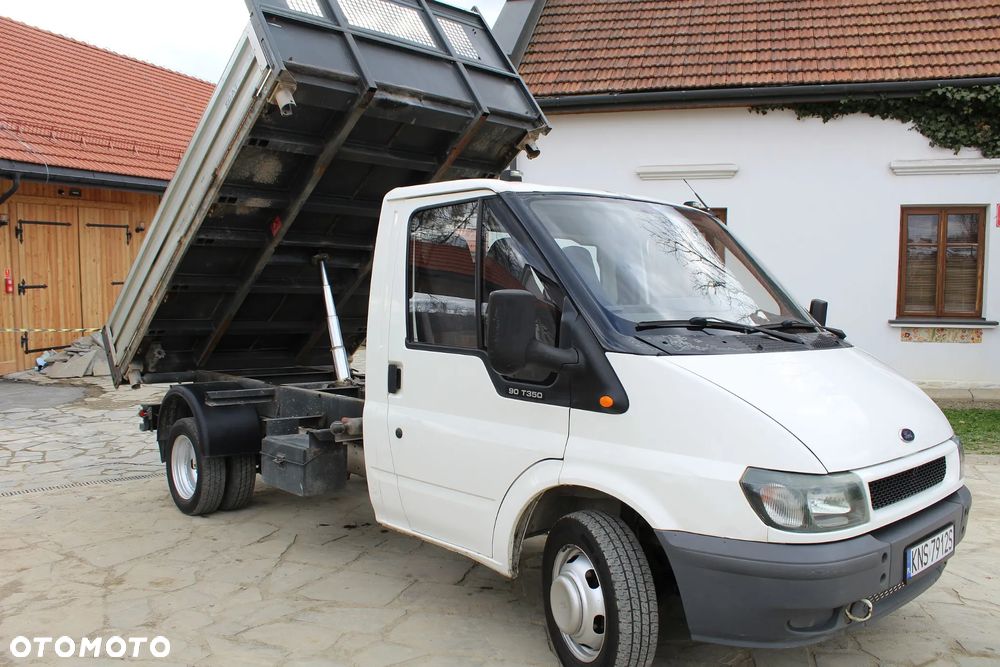 Ford Transit T350 Solidna Wywrotka Na Bliźniaku na Kat B Zdrowa Bez Grama Rdzy - 25