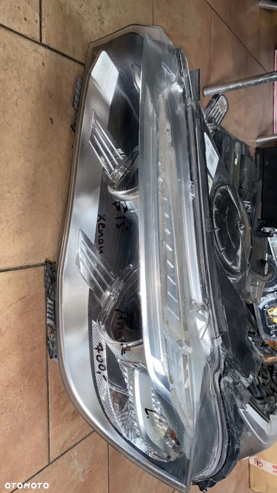 LAMPA XENON BMW F15 ANGLIK LEWA USZKODZONY UCHWYT - 6