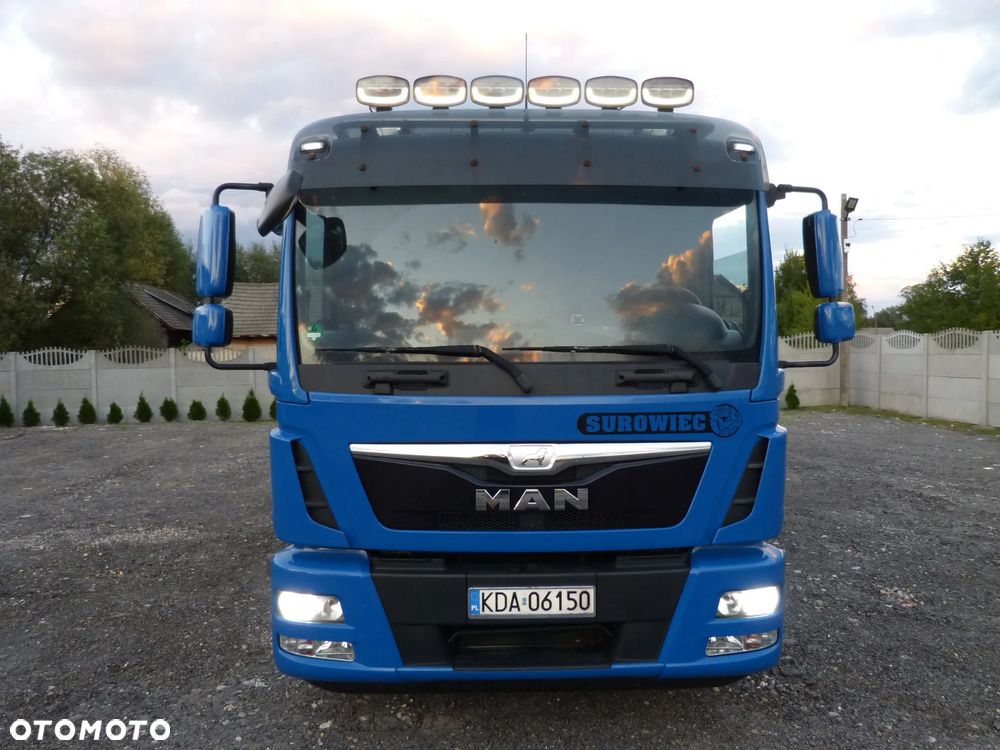 MAN TGM 15.250 DO ŻYWCA / ZWIERZĄT / BYDŁA / WAGA EL/. EURO 6 / DŁ. 5.20M /XENON - 12