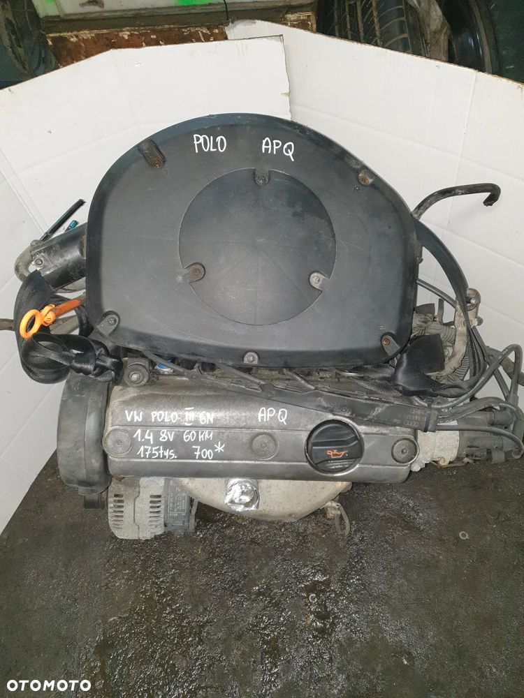 SILNIK GOŁY SŁUPEK 1.4 8v 60 KM APQ VW POLO III 6N - 1