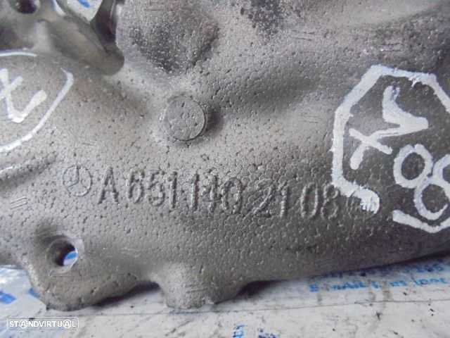 Egr A6511402108  LF00066 MERCEDES C S204 W204 FASE 2  2012 200CDI 136CV 5P PRETO ELETRICO - 5