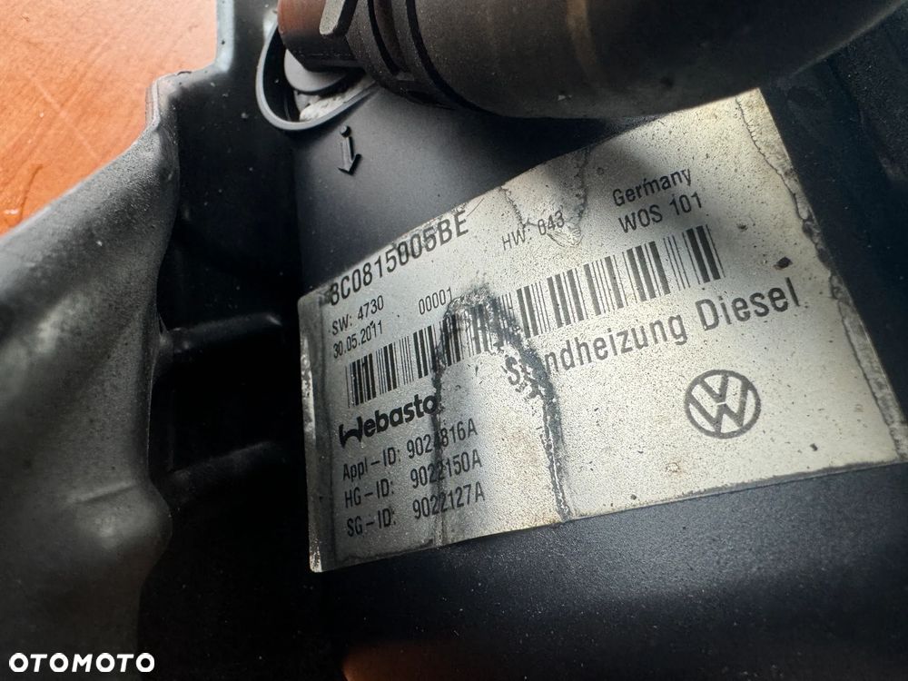 OGRZEWANIE POSTOJOWE WEBASTO VW PASSAT B7 3C0815005BE - 4