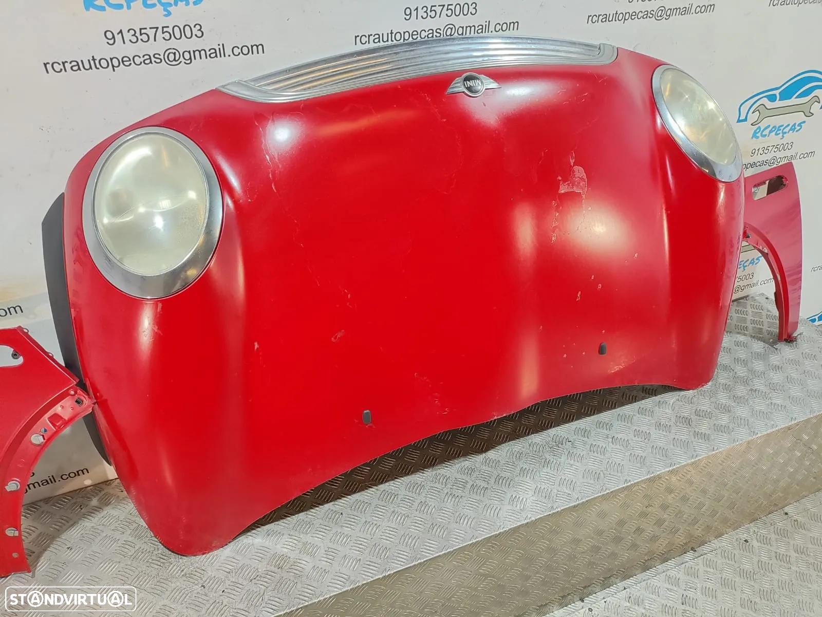 Frente Completa Mini Cooper R50 R53 R52 Cabrio - 19