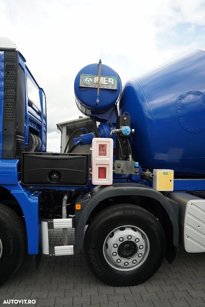 MAN TGS 35.400 / 8x4 / BETONIERĂ / IMER / BETONIERĂ 9 M3 / - 17