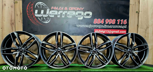 NOWE ALUFELGI AUDI 20x5x112 - A3,A4,A6,A7,A8,Q2,Q3,R8 [ ET 45 }