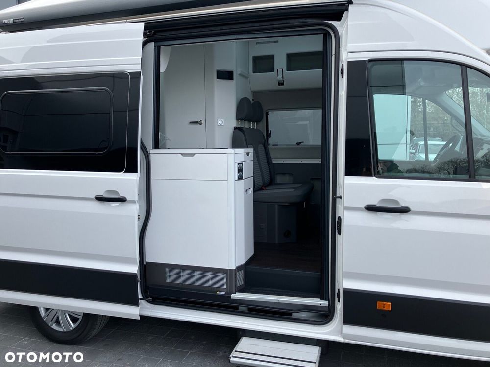 Volkswagen Grand California Grand California 600 silnik: 2,0 l TDI EU6 SCR BlueMotion Technology 130 kW skrzynia biegów: Przedni napęd automatyczna 8-biegowa rozstaw osi: 3640 mm - 23