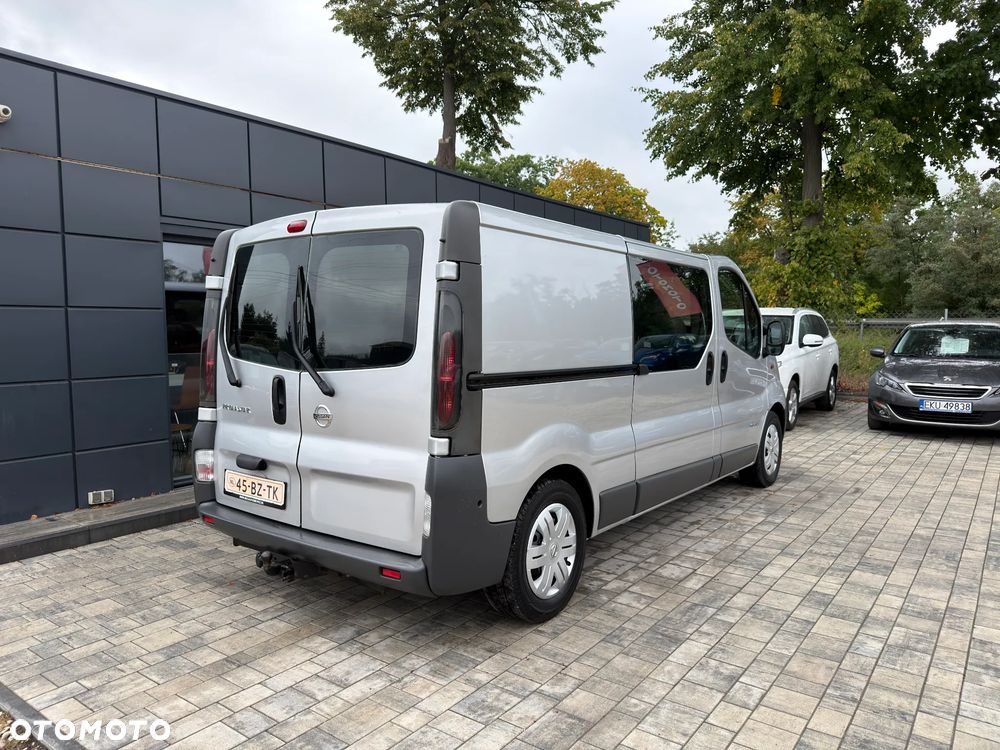 Renault Trafic 2.5 Diesel Brygadówka L2H1 Long Długi 5 Osobowy Klimatyzacja Gwarancja Kredyt - 6