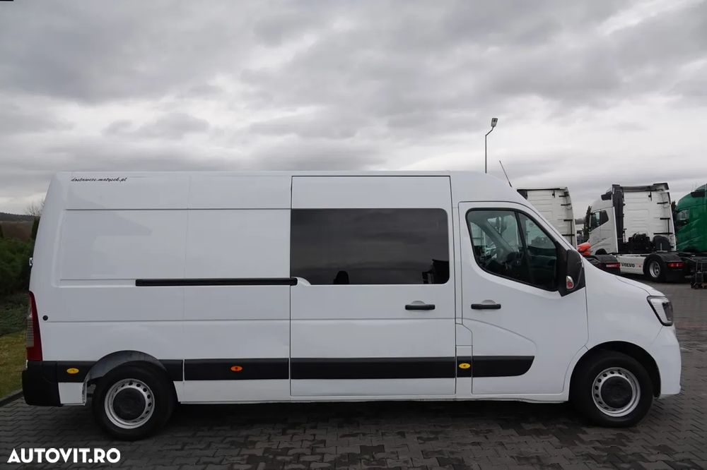 Renault MASTER / CAROSERIE ROATĂ / FUGO / CABINĂ MIXĂ 7 LOCURI / CAROSERIE / DEALER POLONESC / UNIC PROPRIETAR - 8