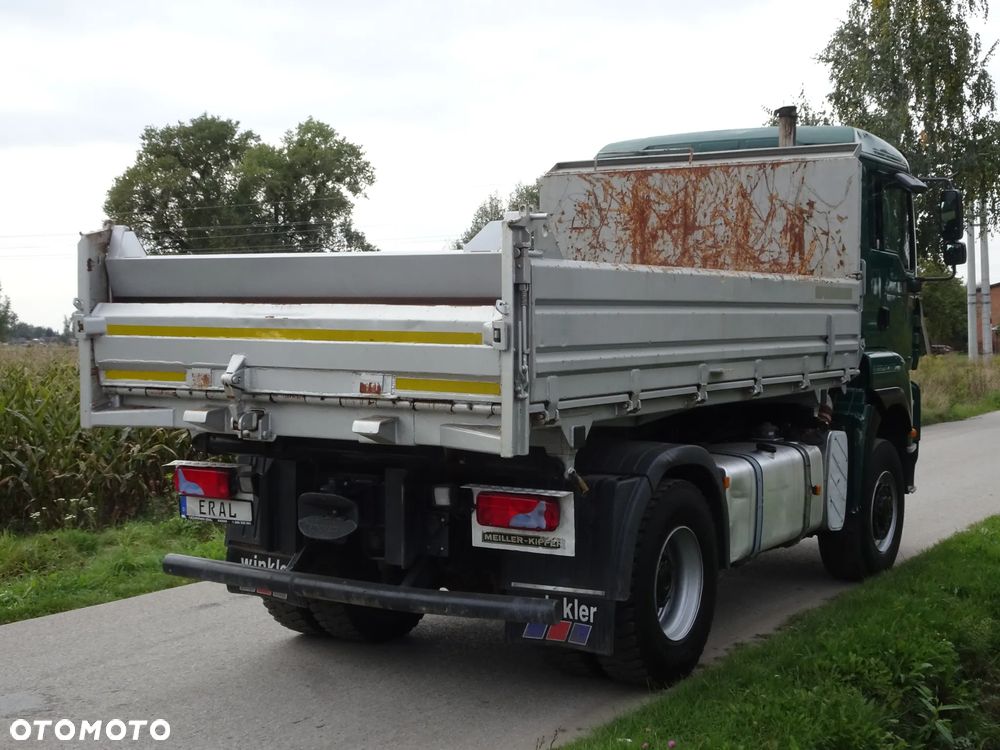MAN TGA 18.430 wywrotka 4x4 Kiper Meiller Hydroburta Idealny - 5
