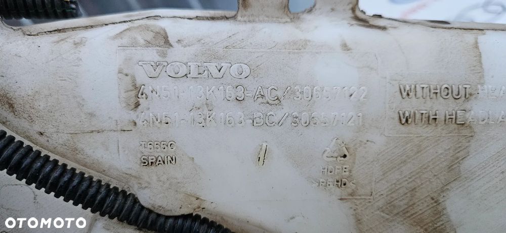 Volvo V50 kombi 2003- Kompletny zbiorniczek płynu spryskiwaczy Zbiornik spryskiwaczy z pompkami 2 pompki 4N51-13K163-AC - 6