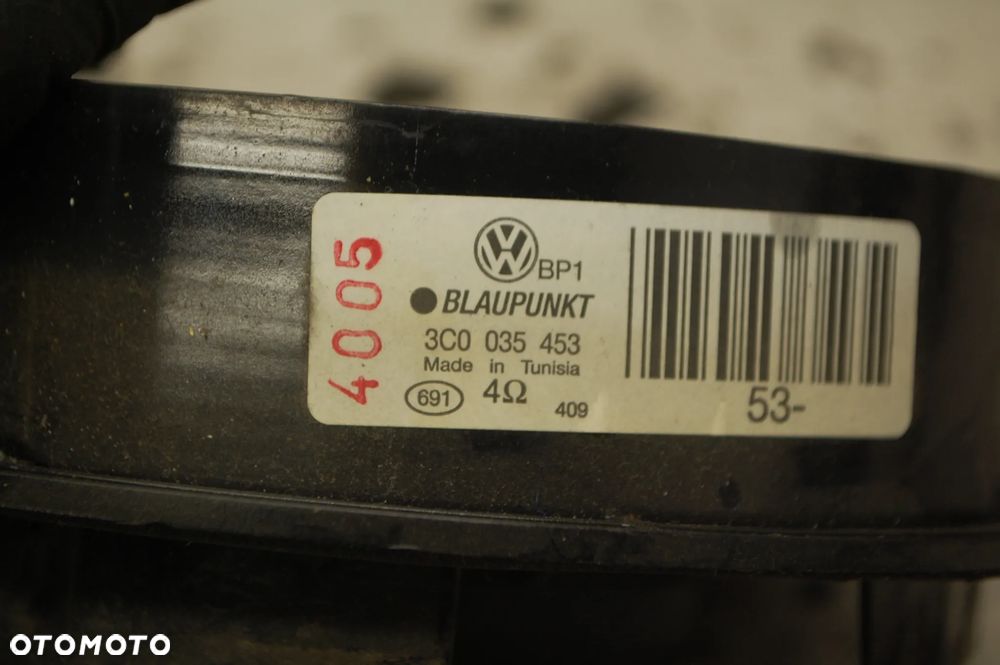 GŁOŚNIK DRZWI TYŁ TYLNY 3C0035453 VW PASSAT B6 - 3