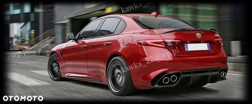 ALFA ROMEO GIULIA SPOILER LOTKA SPOJLER PODKŁAD !!! - 13
