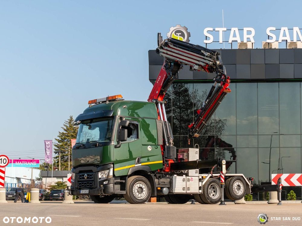 Renault T440 6x2 Fassi F485RA.2.26XE-Dynamic HDS Żuraw Fly Jib Siodło - 7