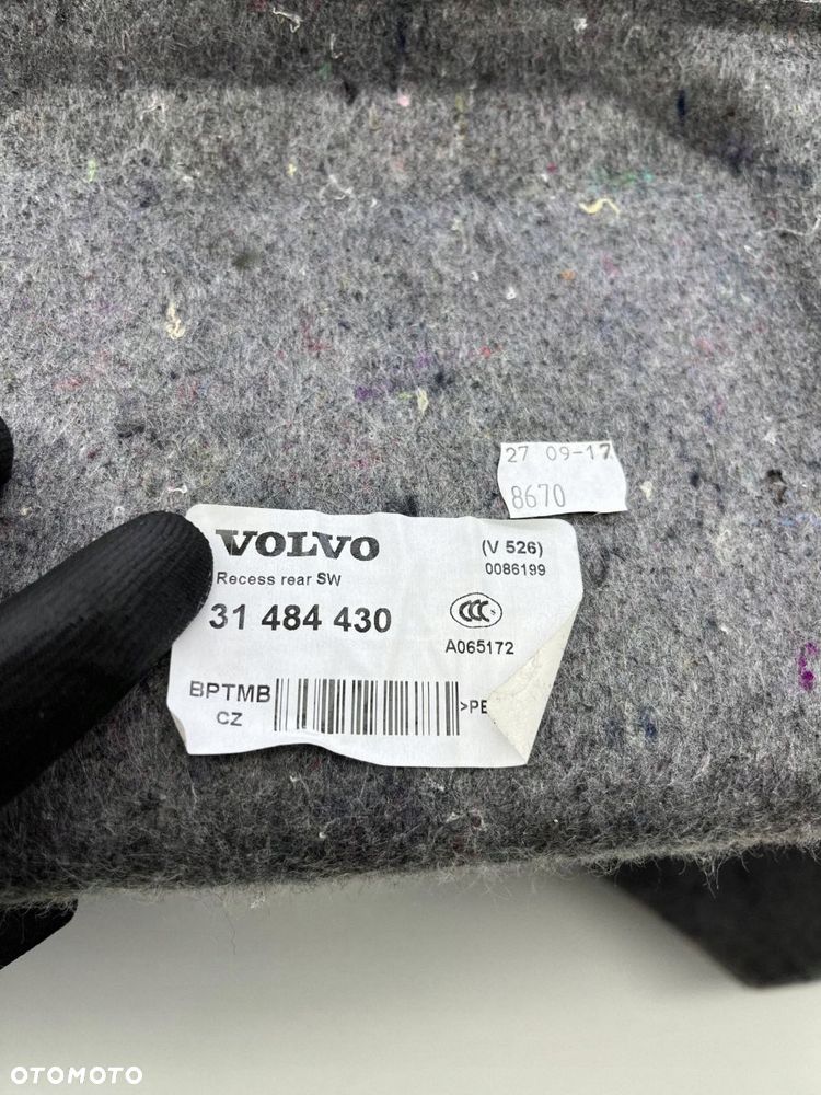 VOLVO XC90 II WYKŁADZINA OSŁONA WKŁAD BAGAŻNIKA 31484430 - 5