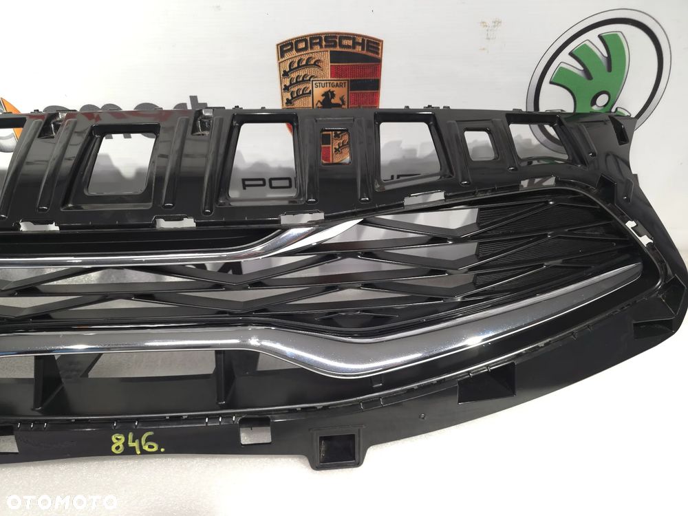 KIA CEED 3 III LIFT 21- ŁADNA ATRAPA / GRILL PRZEDNI PRZÓD , NR 86350-J7DA0 , NR AUKCJI GL846 - 8