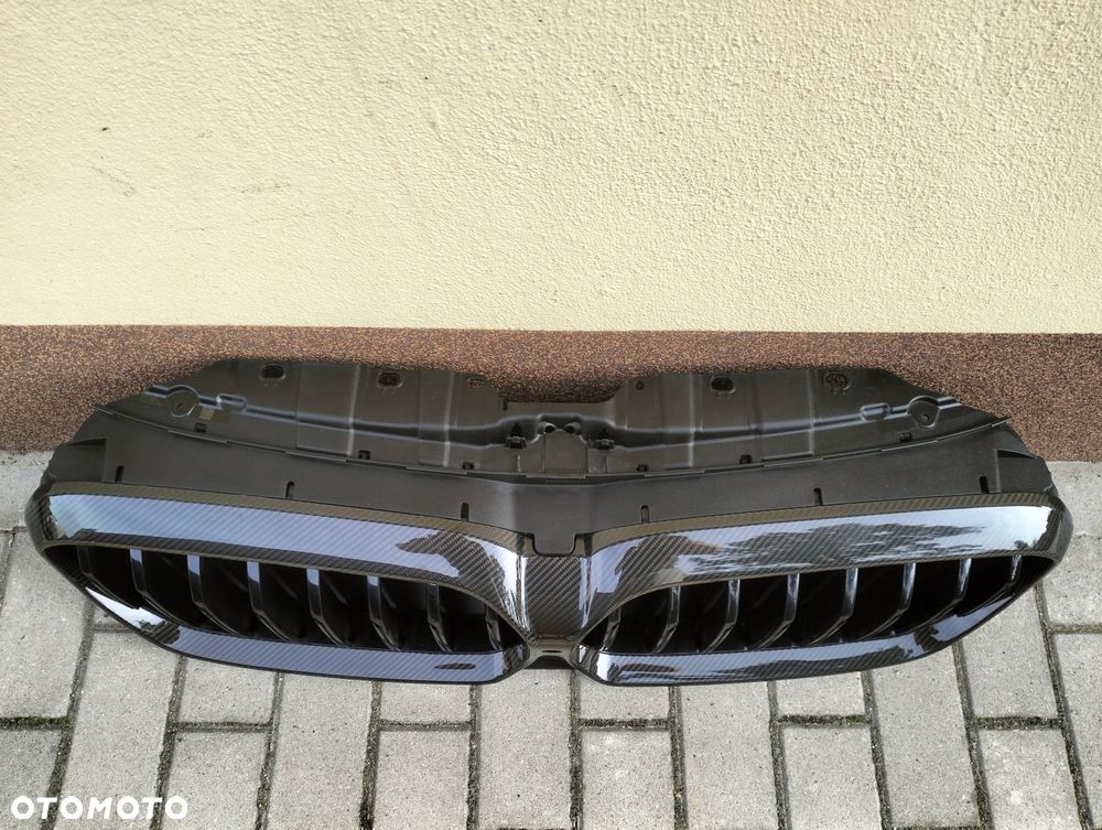 atrapa grill nerka osŁona bmw 5 g30 g31 lift lci carbon - 4