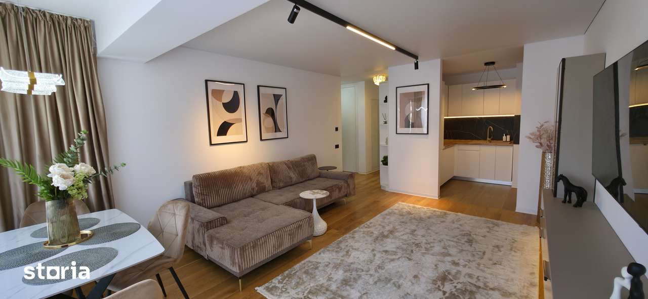 Apartament 2 cam/cu parcare subterana si boxa/zona Floreasca Yacht Kid — fotografia 3