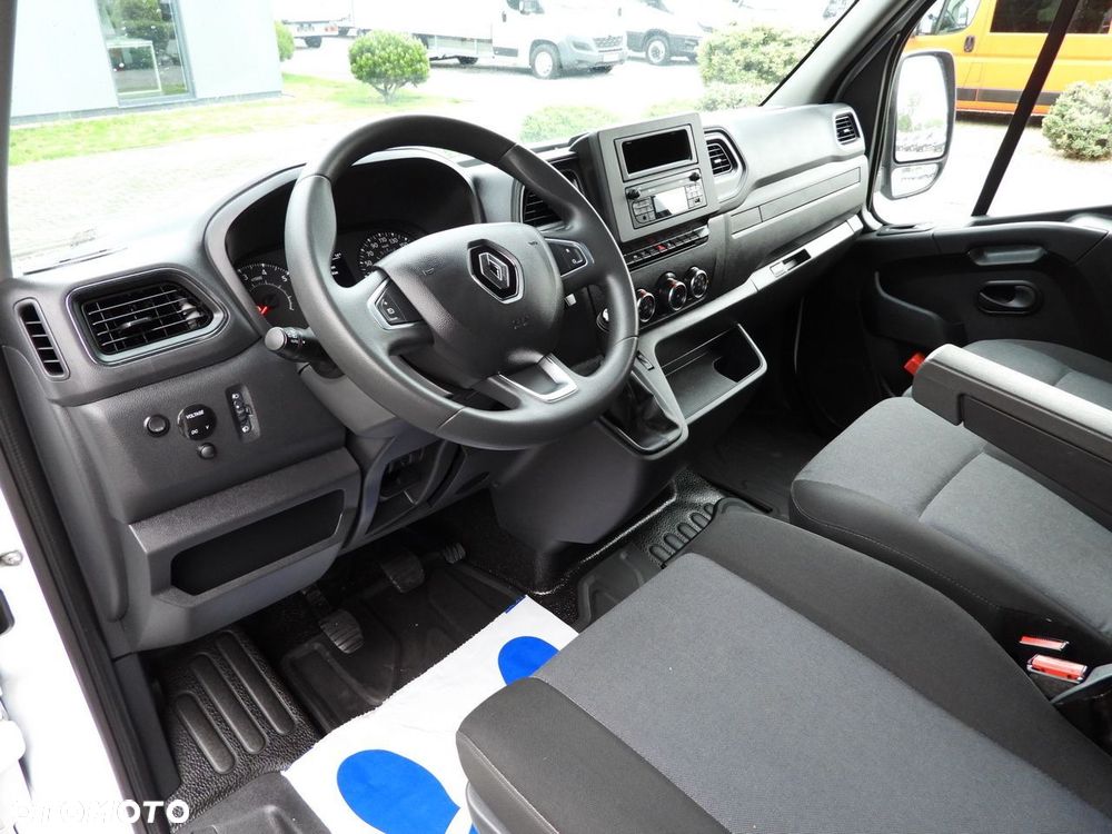 Renault MASTER PLANDEKA 10 PALET WEBASTO TEMPOMAT LEDY PNEUMATYKA KLIMATYZACJA  165KM - 3