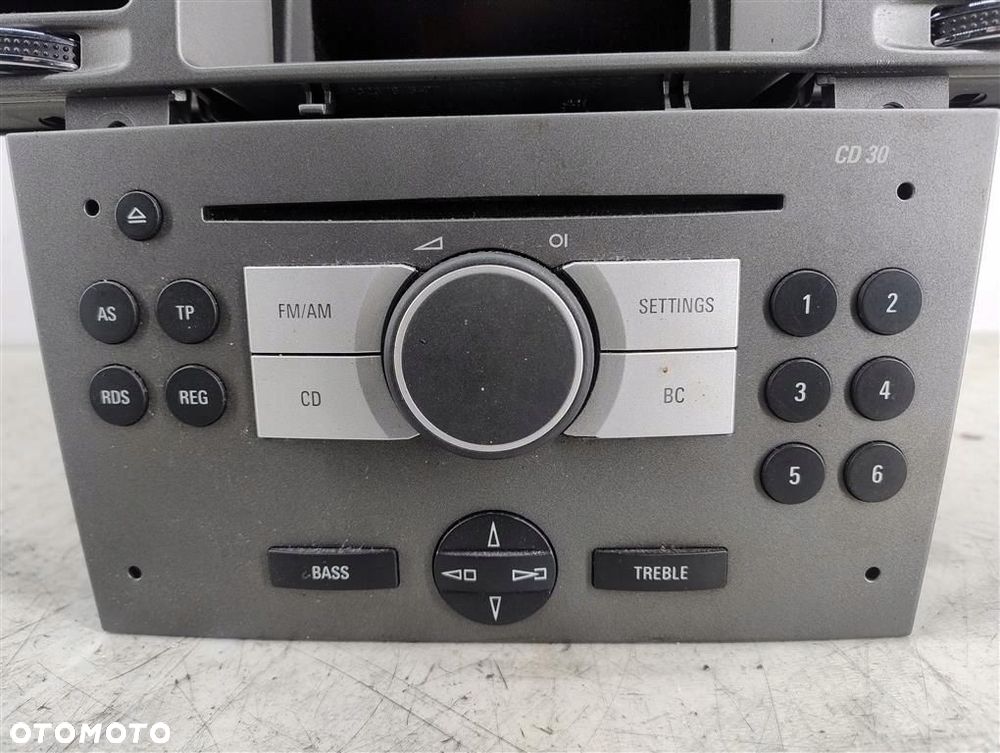 Radio+ wyświetlacz kpl OPEL VECTRA C 2005-2008 LIFT BLAUPUNKT 13190853 - 2