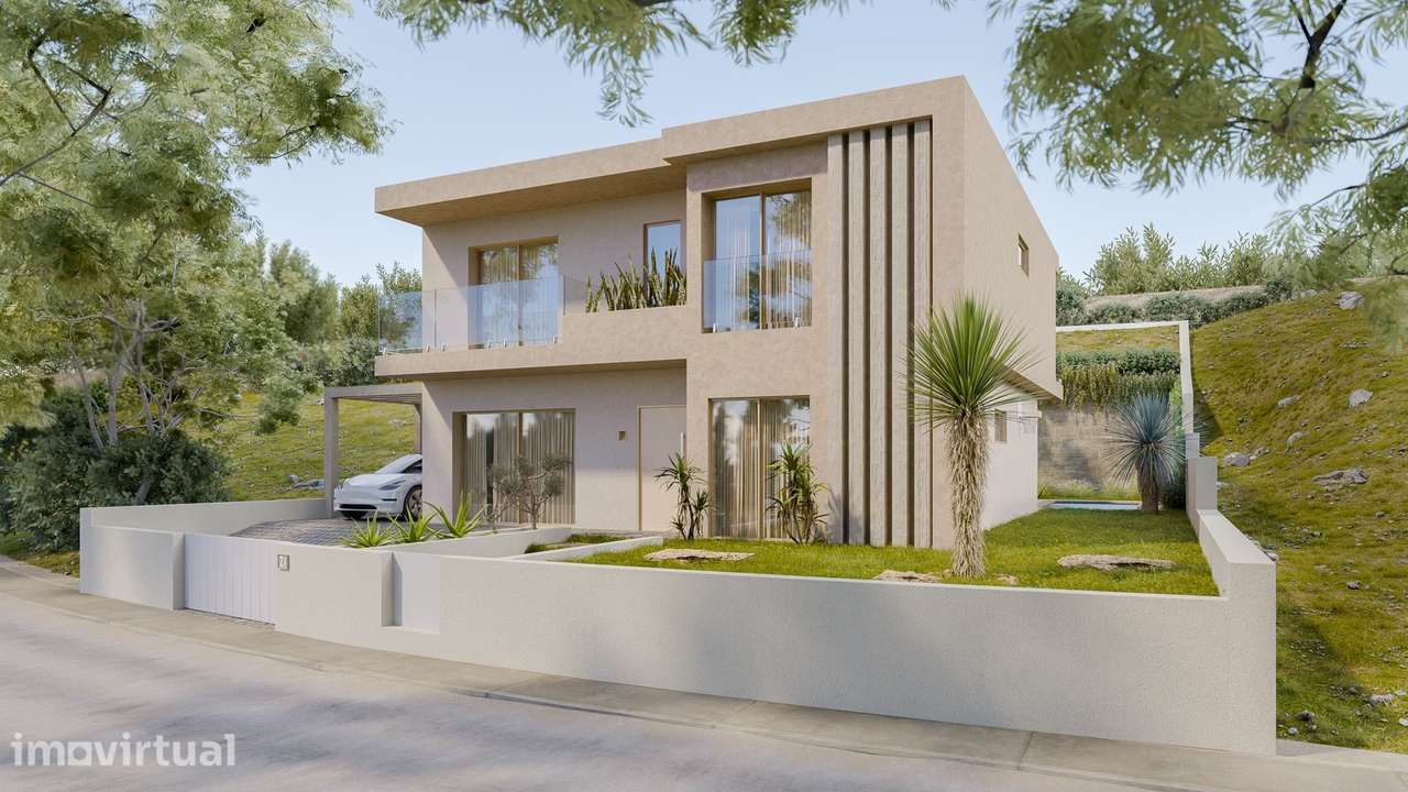 LUXUOSA E MODERNA MORADIA T5 EM CONSTRUÇÃO PARA VENDA, EM MONTE CANELA - Grande imagem: 3/7