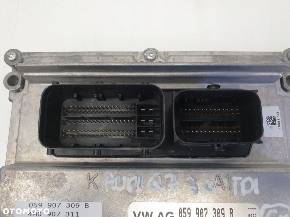 Audi Q7 4M 3.0 TDI STEROWNIK SILNIKA komputer 059907309B - 15