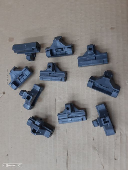 Jogo 10 clips elevador vidros  Polo Lupo Arosa Ibiza  NOVOS - 2