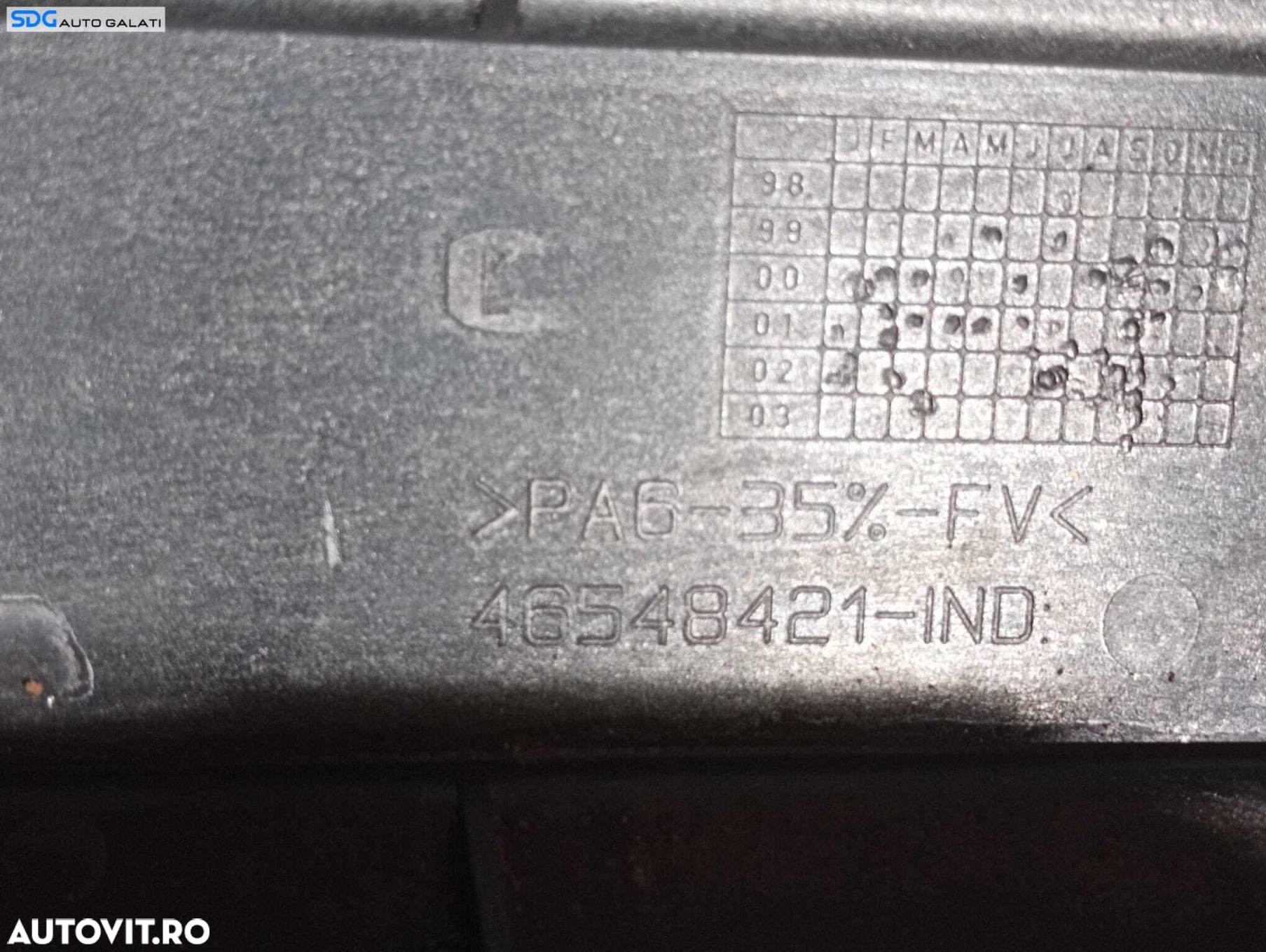 Galerie Admisie Aer Fiat Doblo 1.9 JTD 2000 - 2006 Cod 465573490 46548421 [M5710] - 7