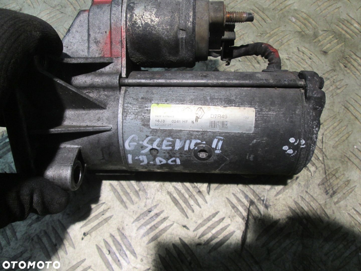 ROZRUSZNIK RENAULT MEGANE SCENIC II 1.9 dCi 8200331251 - 1