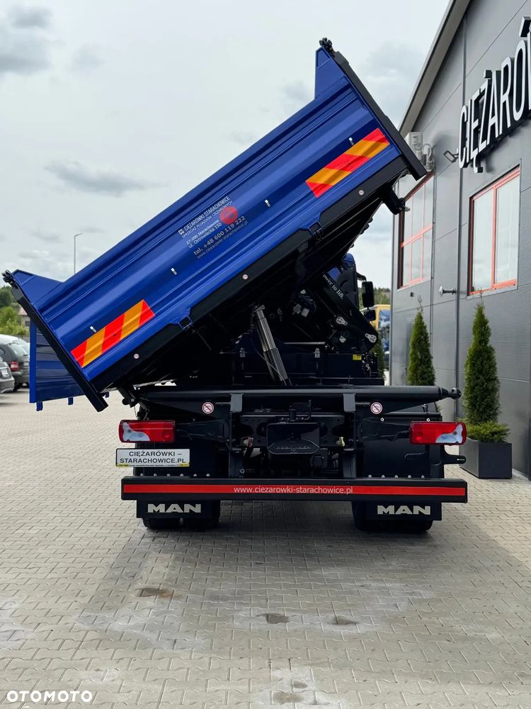 MAN TGM TGL TGS 18.250 // E6 // wywrotka + HDS HMF z pilotem // 4x2 // budowlanka // kiper wywrot żuraw dzwig kran crane - 14