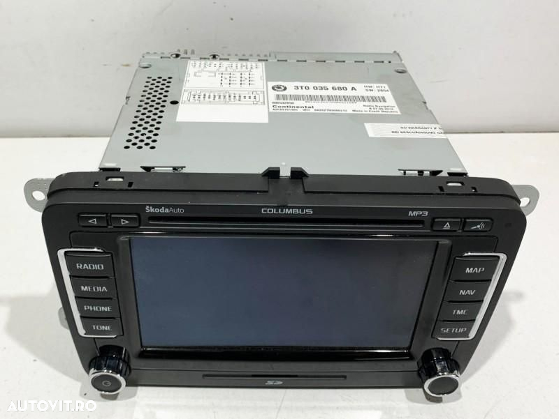 Navigatie Skoda Superb 2 (2008-2013) 3T0035680A - 2