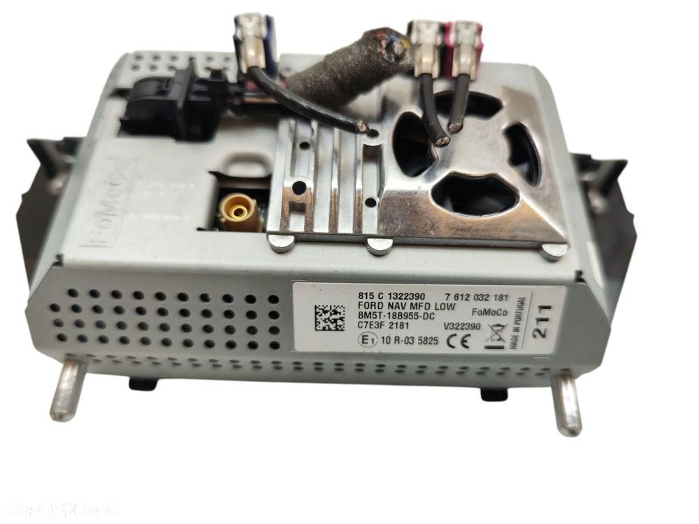 RADIO WYŚWIETLACZ PANEL KOMPLET FORD C-MAX MK2 (2010-2015) 1.0 EcoBoost 125KM BM5T-18B955-DC AM5T-18C815-GK AM5T18K811CE - 11