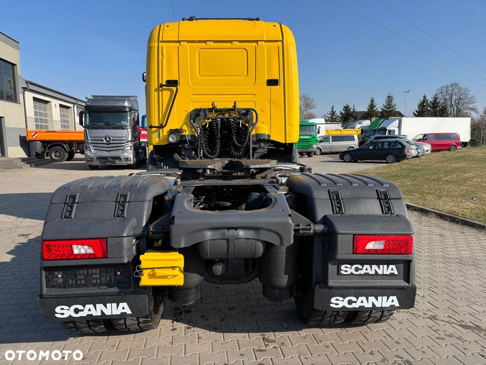 Scania Scania G490  4x4 stały napęd na wał, EURO 6, skrzynia redukcyjna , biegi terenowe , hydraulika do wywrotu, z Niemiec (G410 , G450) - 17
